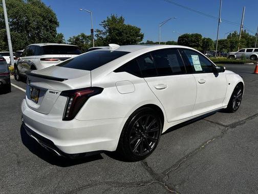 Crystal White Tri-Coat 2020 Cadillac CT5 Sport AWD
