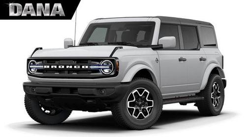 Avalanche Gray 2026 Ford Bronco Outer Banks