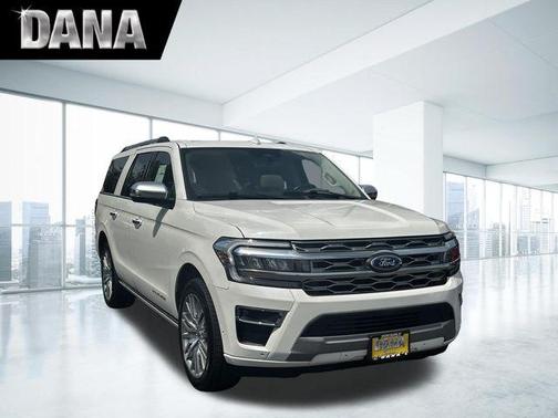 White Metallic 2024 Ford Expedition Max Platinum