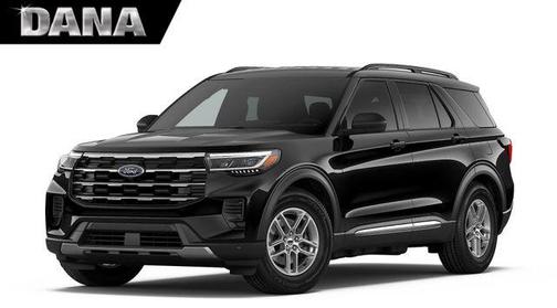 Agate Black Metallic 2026 Ford Explorer Active