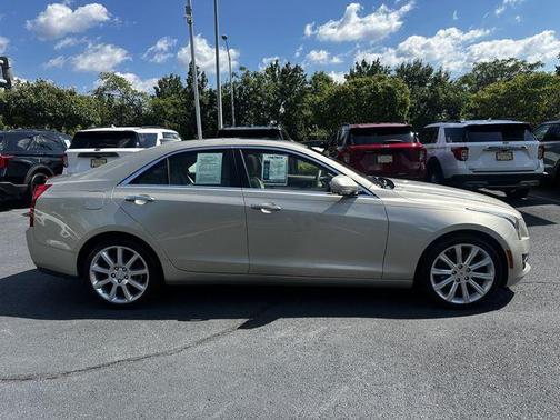 Silver Coast Metallic 2015 Cadillac ATS 2.0L Turbo Luxury