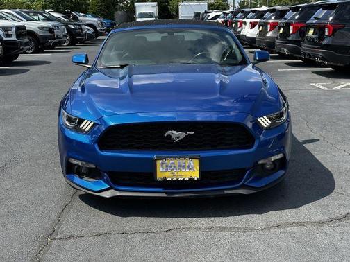 Lightning Blue Metallic 2017 Ford Mustang EcoBoost Premium