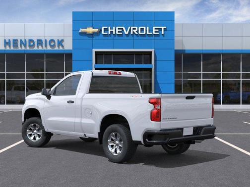 Summit White 2026 Chevrolet Silverado 1500 WT
