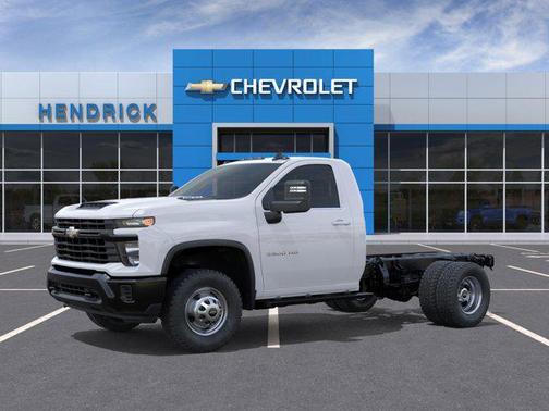 Summit White 2026 Chevrolet Silverado 3500 WT