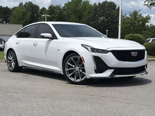 Summit White 2020 Cadillac CT5 Sport RWD