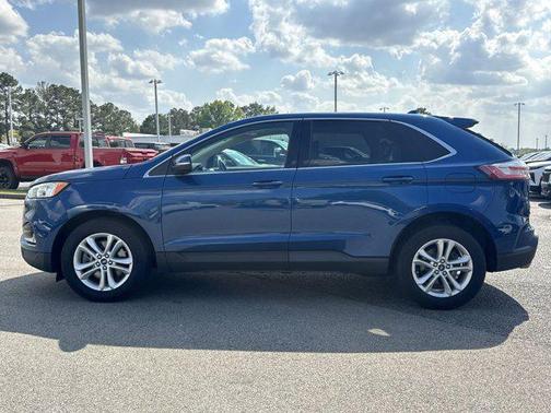 Atlas Blue Metallic 2020 Ford Edge SEL