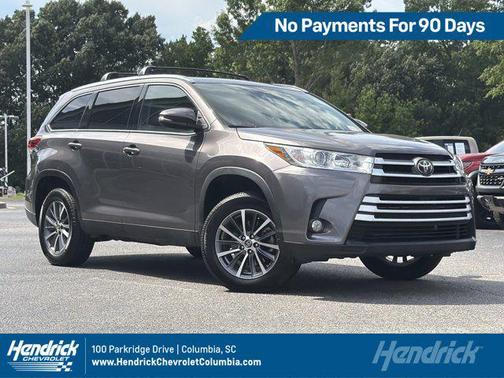 Predawn Gray Mica 2019 Toyota Highlander XLE