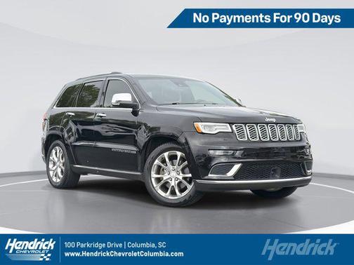 Diamond Black Crystal Pearlcoat 2020 Jeep Grand Cherokee Summit