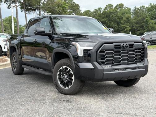 Midnight Black Metallic 2025 Toyota Tundra SR5