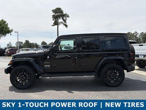 Black Clearcoat 2023 Jeep Wrangler 4xe Sahara