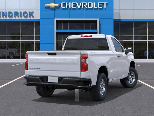 Summit White 2026 Chevrolet Silverado 1500 WT