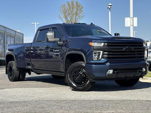 Northsky Blue Metallic 2021 Chevrolet Silverado 3500 High Country