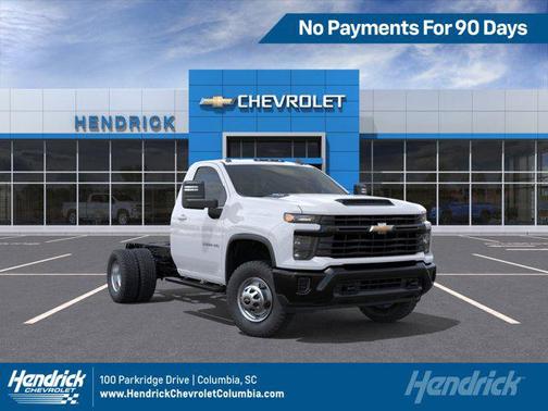 Summit White 2026 Chevrolet Silverado 3500 WT