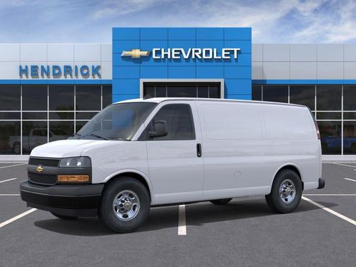 Summit White 2025 Chevrolet Express 2500 LT