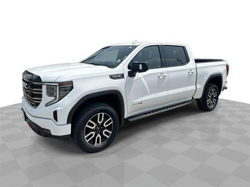 Summit White 2025 GMC Sierra 1500 AT4
