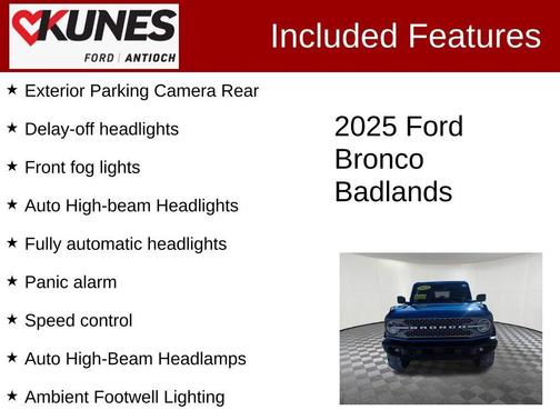 2025 Ford Bronco Badlands