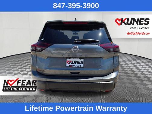 Gun Metallic 2025 Nissan Rogue SV