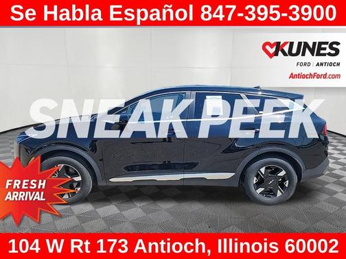 Ebony Black 2026 Kia Sportage LX