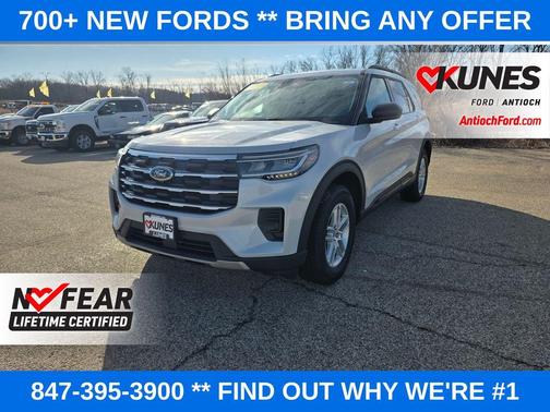 Star White 2026 Ford Explorer Active