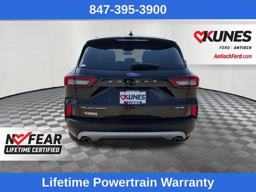 Agate Black Metallic 2025 Ford Escape Platinum