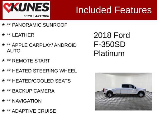 2018 Ford F-350 Platinum