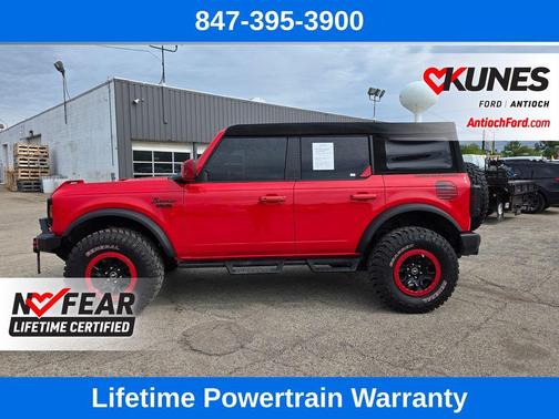 Race Red 2023 Ford Bronco Big Bend