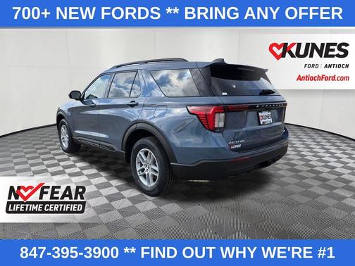 Vapor Blue Metallic 2026 Ford Explorer Active