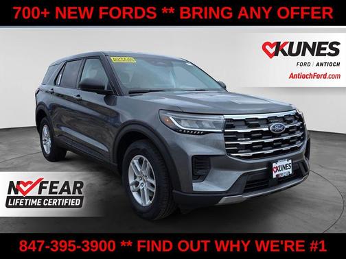 Carbonized Gray Metallic 2026 Ford Explorer Active