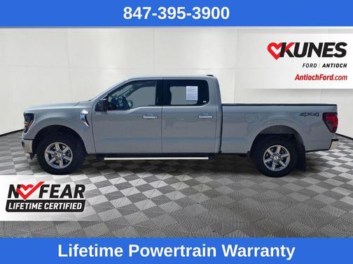 Gray 2024 Ford F-150 XLT