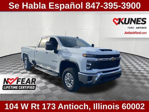 Summit White 2025 Chevrolet Silverado 2500 LT