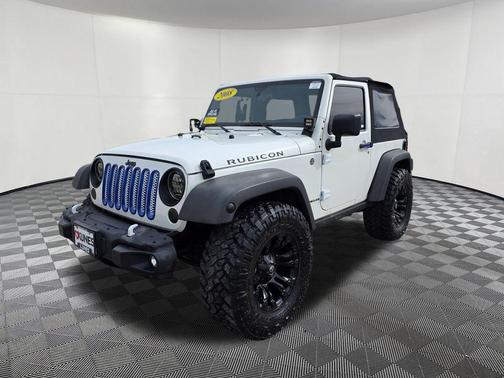 Stone White Clearcoat 2008 Jeep Wrangler Rubicon