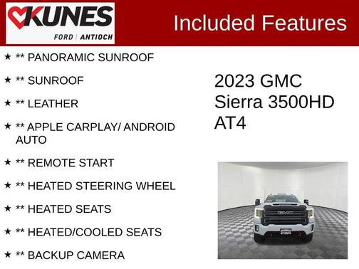 2023 GMC Sierra 3500 AT4