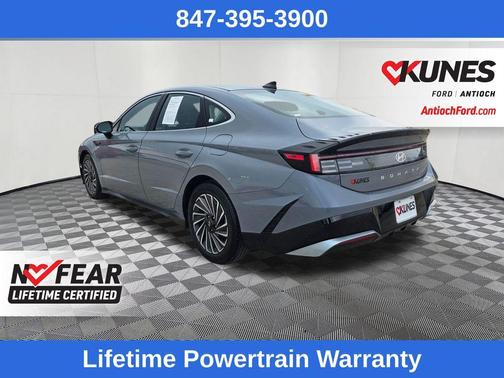 Blue 2025 Hyundai SONATA Hybrid SEL