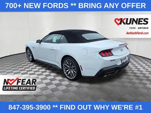 Oxford White 2026 Ford Mustang GT Premium