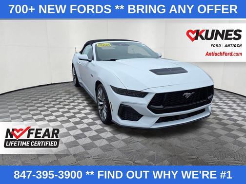 Oxford White 2026 Ford Mustang GT Premium