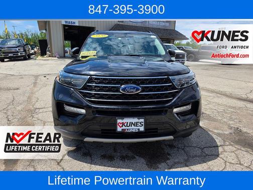 Black Metallic 2020 Ford Explorer XLT