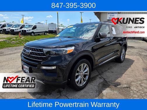 Black Metallic 2020 Ford Explorer XLT
