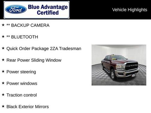 2019 RAM 2500 Tradesman