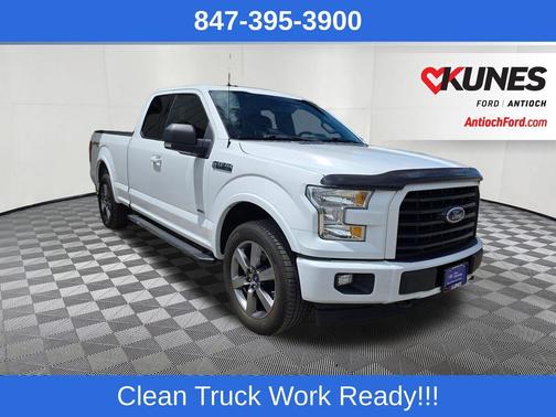 Oxford White 2017 Ford F-150 XLT