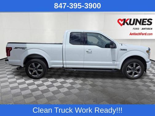 Oxford White 2017 Ford F-150 XLT