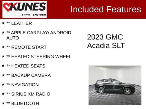 2023 GMC Acadia SLT