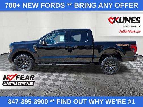 Agate Black Metallic 2026 Ford F-150 Tremor