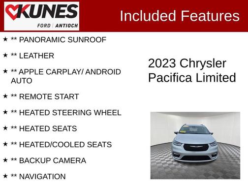 2023 Chrysler Pacifica Limited