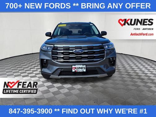 Carbonized Gray Metallic 2026 Ford Explorer Active