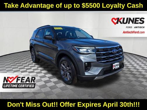 Carbonized Gray Metallic 2026 Ford Explorer Active