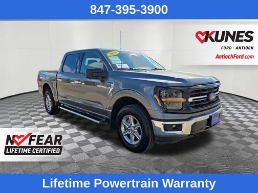 Gray 2024 Ford F-150 XLT