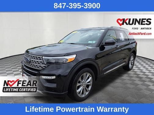Black Metallic 2023 Ford Explorer Limited