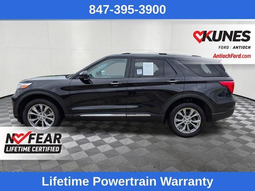Black Metallic 2023 Ford Explorer Limited