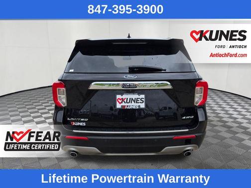 Black Metallic 2023 Ford Explorer Limited