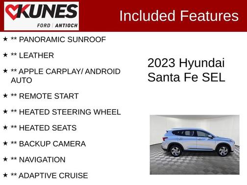 2023 Hyundai SANTA FE SEL